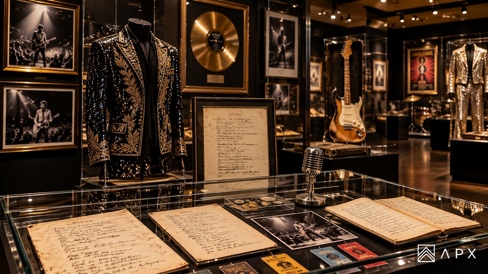 Music Memorabilia Beyond Guitars: Lyrics, Stagewear and Provenance